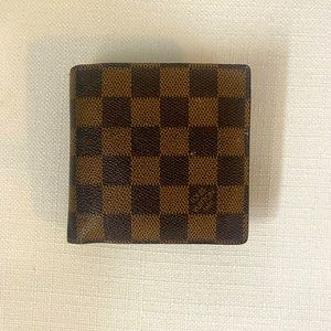 Louis Vuitton Brown Multiple Rare Centenaire Edition Damier Ebene Bifold Wallet